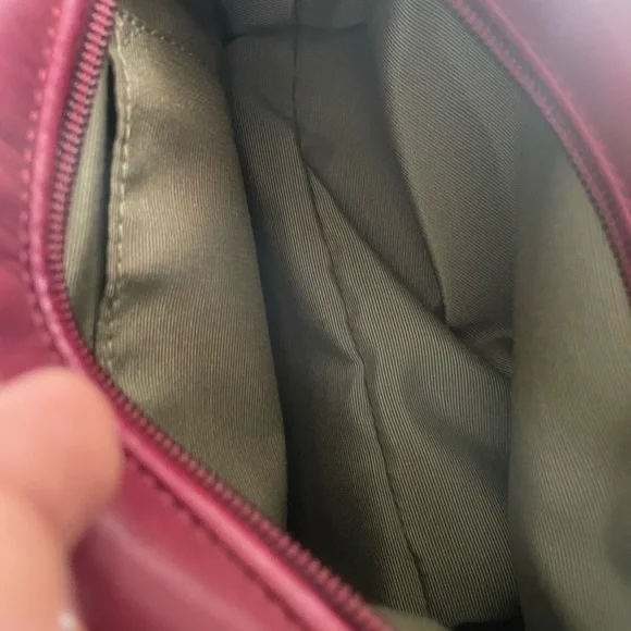 Coach Red Leather Wristlet/Clutch - Picture 7 of 7